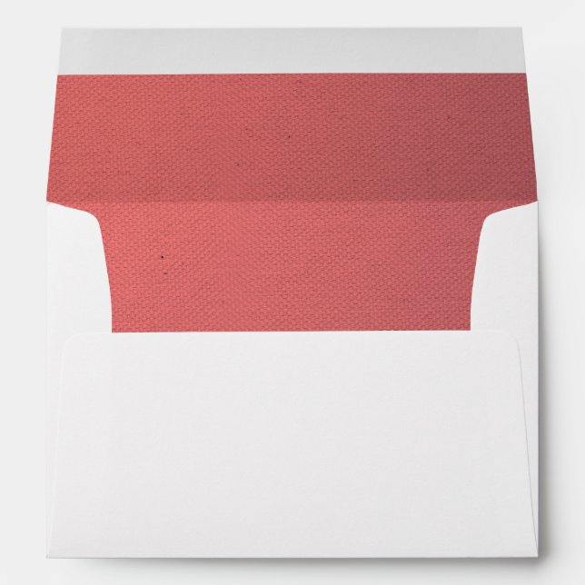 Faux Rose Gold Envelope (Back (Bottom))