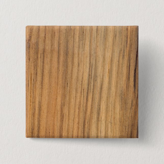 Faux Rustic Barn Wood 15 Cm Square Badge (Front)