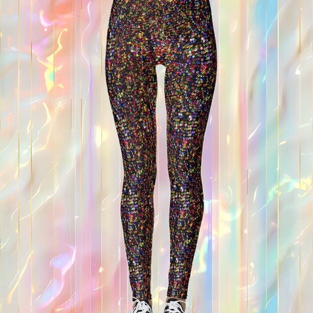 Faux Sequins Leggings (Creator Uploaded)