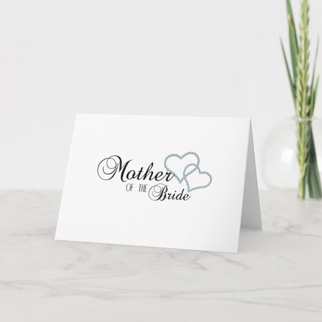 Faux Show Mother of the Bride Card (Front)