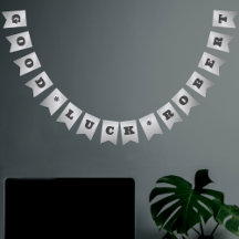 Faux Silver Luxe Corporate Custom Name & Message 