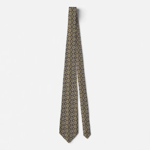Faux Snakeskin leather Tie