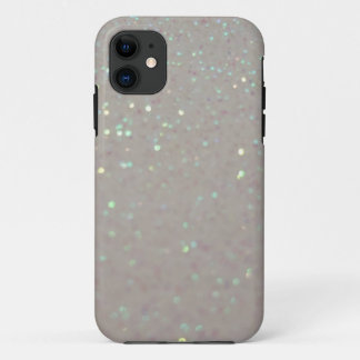 Faux Sparkles & Glitter Cream iphone 5 case