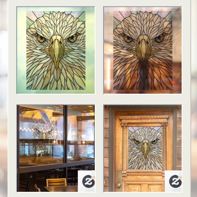 Faux Stained Glass Eagle Art (Creator Uploaded)
