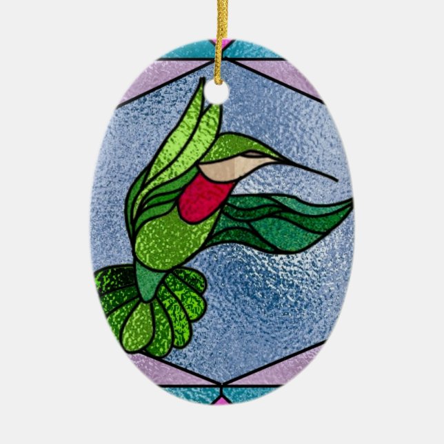 Faux Stained Glass Everyday Ornament (Front)