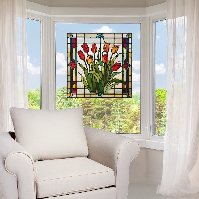 Faux Stained Glass Tulip Garden (Creator Uploaded)