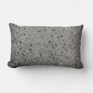faux stone surface lumbar cushion