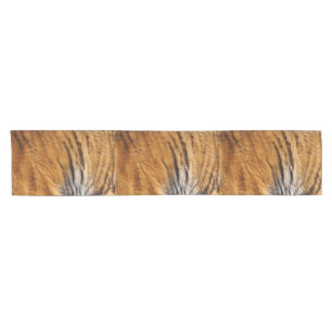 Faux Tiger Fur Big Cat-themed Table-runner Short Table Runner