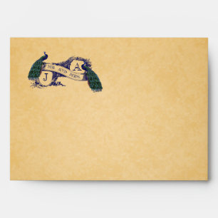 Faux Vintage Paper Printed A7 Envelopes