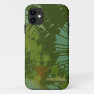 Faux Vintage Tropical Fabric Case-Mate iPhone Case