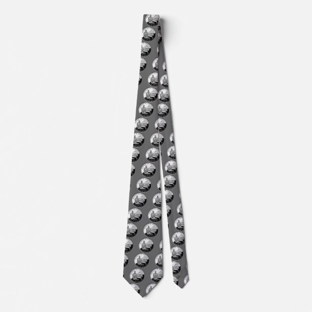 Faux Washington District of Columbia Quarter Tie (Front)