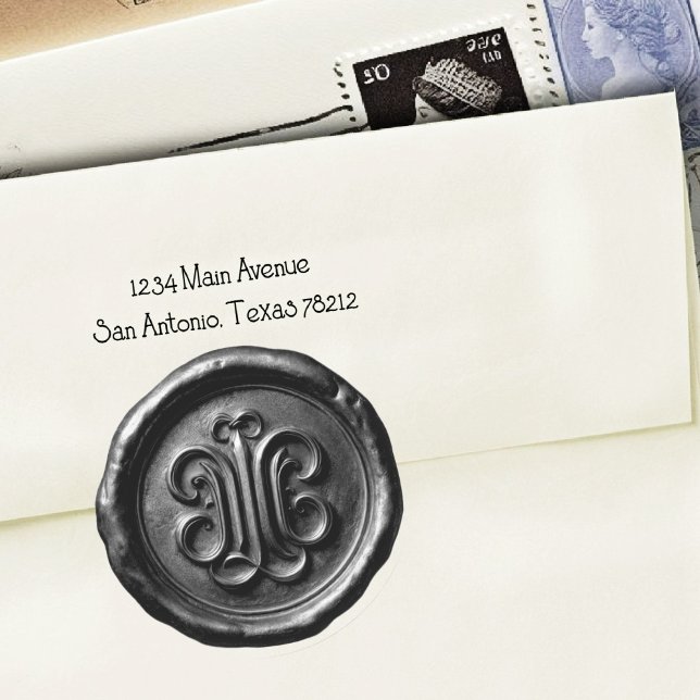 Faux Wax Seal Deep Impression Black (Creator Uploaded)
