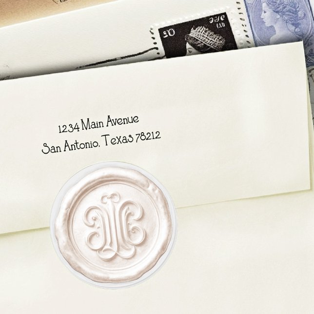 Faux Wax Seal Deep Impression Cream (Creator Uploaded)