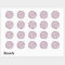 Faux Wax Wedding Initials Lt Mauve ID967