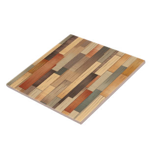 Faux Western wood pattern Tile