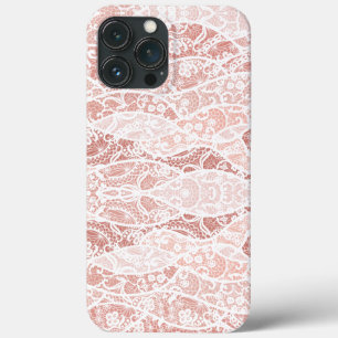 Faux White Lace Fishnet iPhone Case Gift