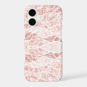 Faux White Lace Fishnet iPhone Case Gift