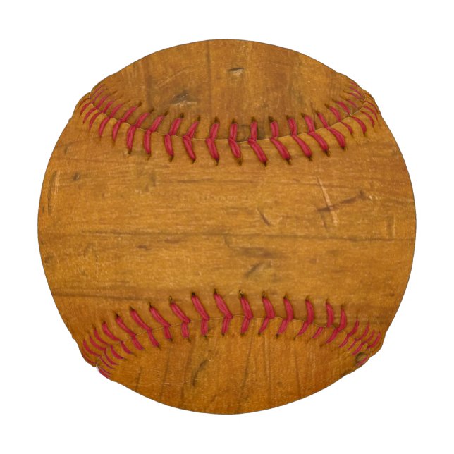 Faux Wood Baseball (Front)