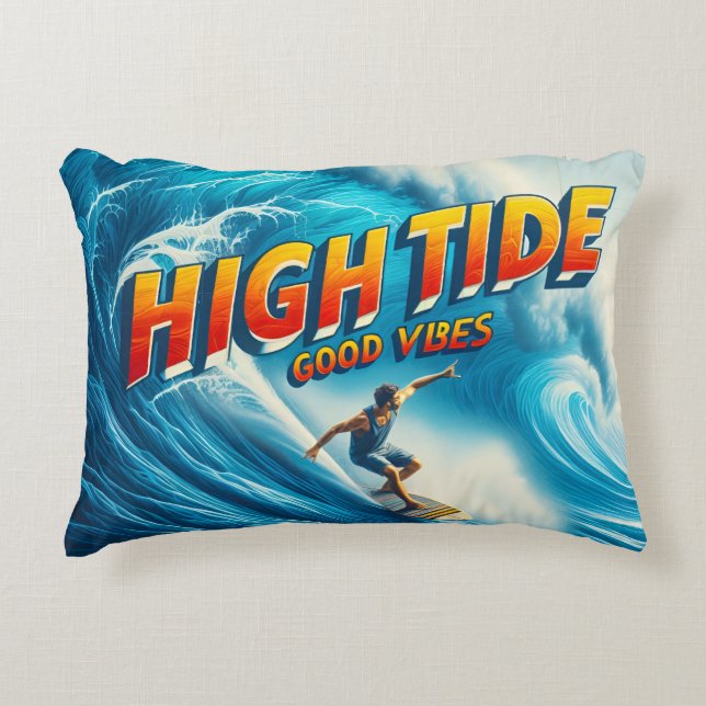 Faux Wrapped Canvas Print Decorative Cushion (Front)