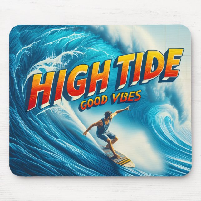 Faux Wrapped Canvas Print Mouse Pad (Front)