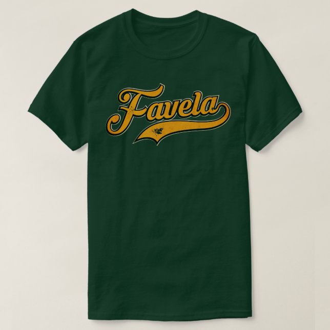 Favela from Brazil T-Shirt (Design Front)