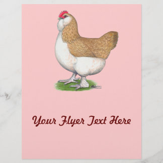 Faverolle Hen Flyer