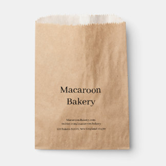 Favor Bags - Macaroon Design