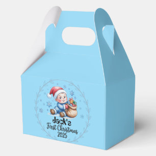 Favor Box-Baby’s First Christmas Favor Boxes