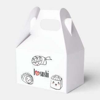 Favor Box - I love Sushi