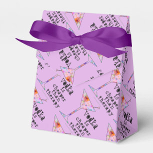 FAVOR BOXES - VODKA IS CHEAPER THAN THERAPY