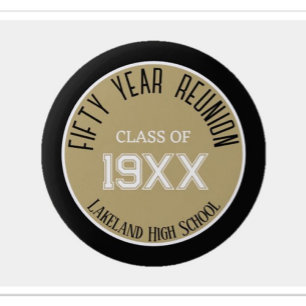 FAVOR! Custom 50th class reunion button