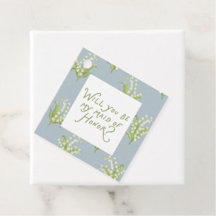 Favor Tags, Maid of Honor, Bridesmaids, Favour Tags