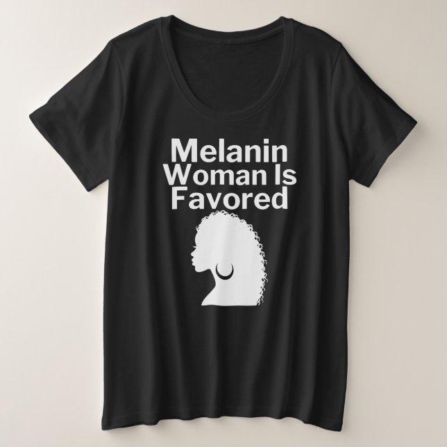 Favored Plus Size T-Shirt (Design Front)