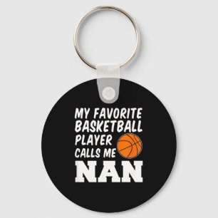 Favorite basketball player calls nan british key ring