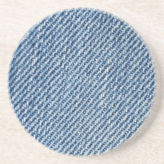 Favorite Blue Jeans Coaster (Front)