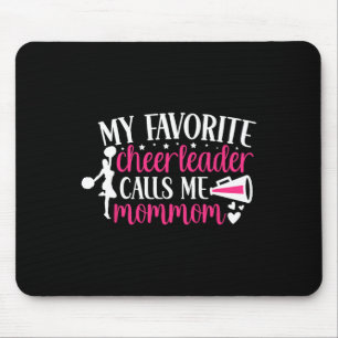 Favorite Cheerleader Calls Me Mommom Cheer Mommom Mouse Pad