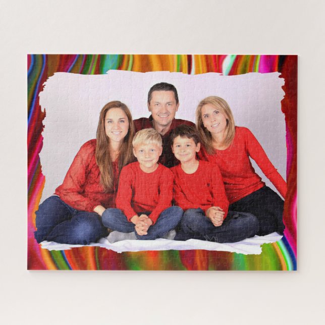 Favorite Family Photo Jigsaw Puzzle (Horizontal)