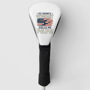 Favorite Gymnast Calls Me Papa Patriotic Vintage S Golf Head Cover