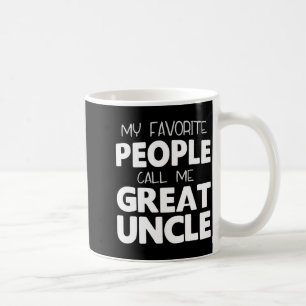 Favorite people call great uncle funny long sleeve coffee mug