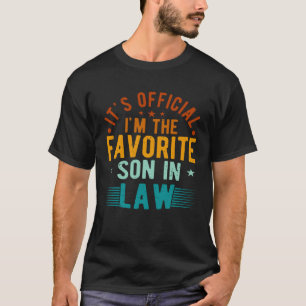 Favorite Son in Law   from Father Mother in Law T-Shirt