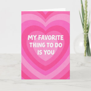 Favorite Thing Card