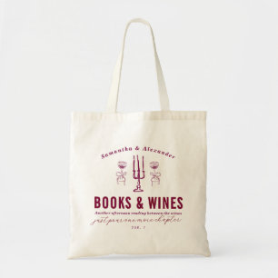 Favorite Things Holiday Book & Wine Club Party  Tote Bag