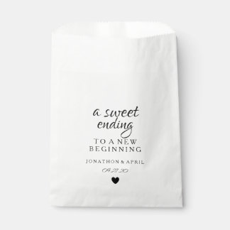 Favour Bag - a sweet ending