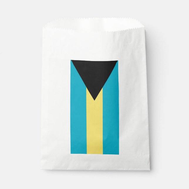 Favour bag with flag of Bahamas (Front)