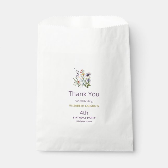 Favour Bags (Front)