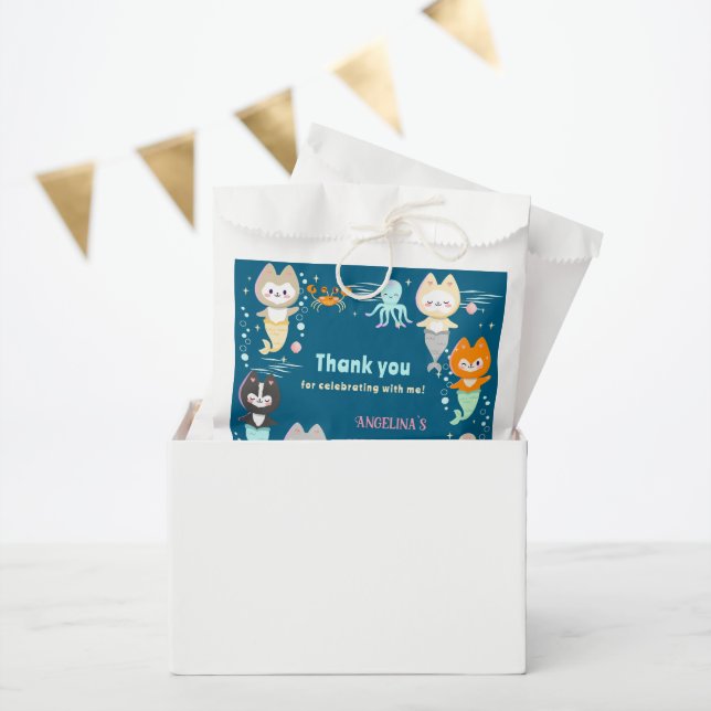  Favour Bags for a nautical themed birthday. (Party)