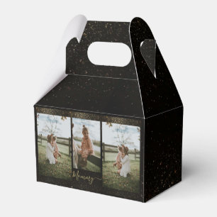 Favour Box Elegant Personalised Photo and Text