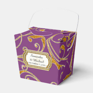 Favour Box Glam Old Hollywood Regency Black Tie