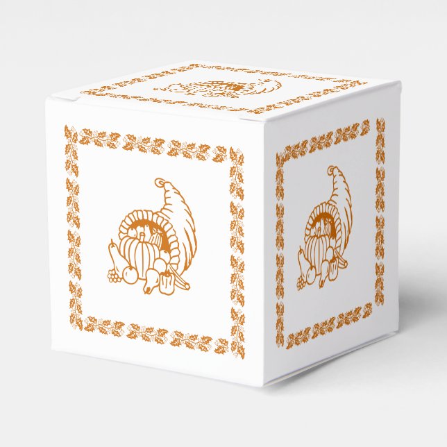 Favour Box - Horn of Plenty (Front Side)