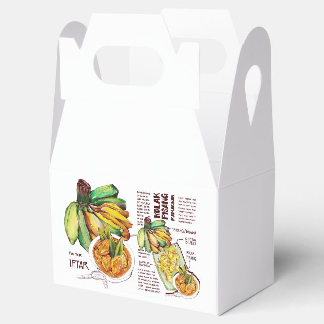 Favour Box Iftar Dish Kolak Banana (Opened)